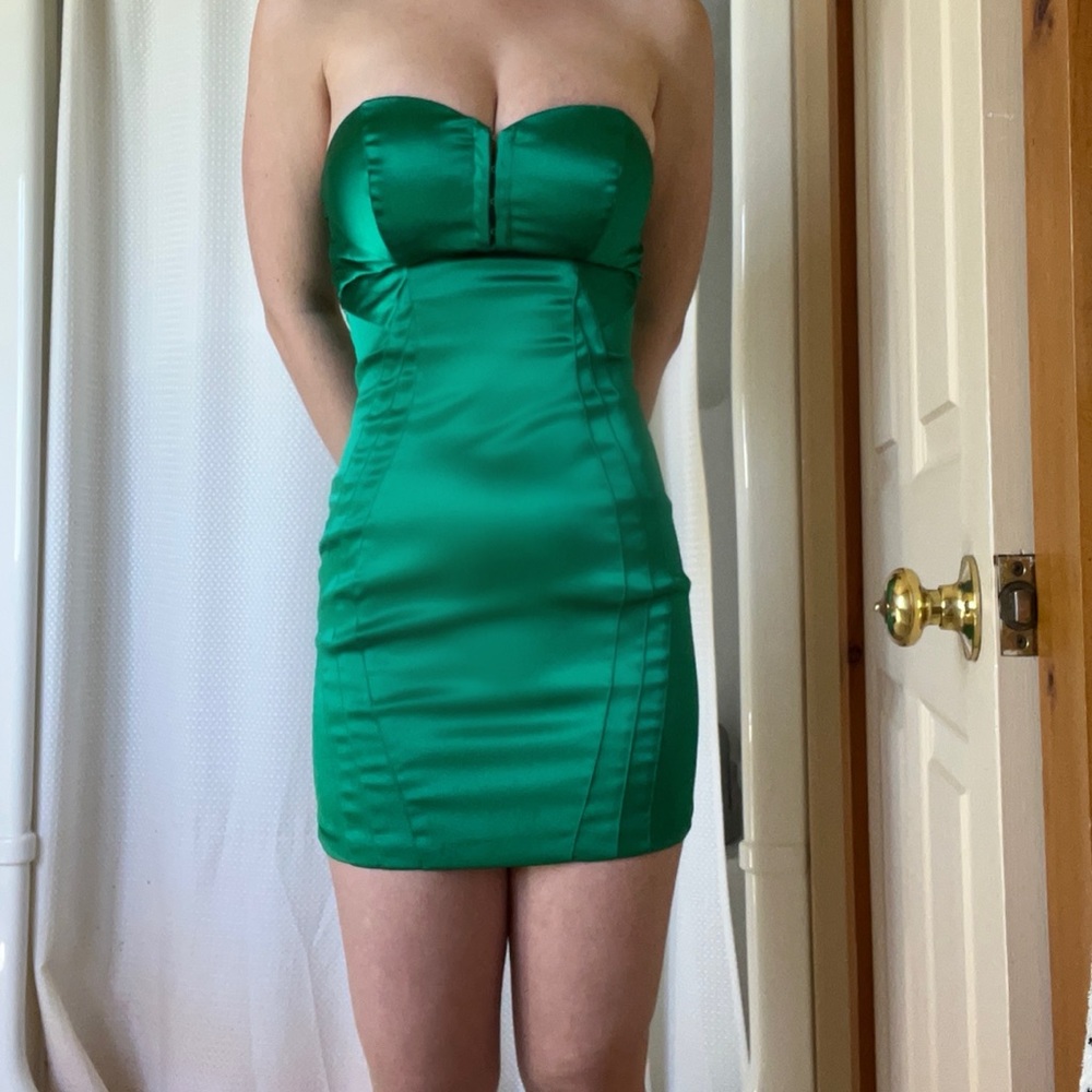 Green Cocktail Dress